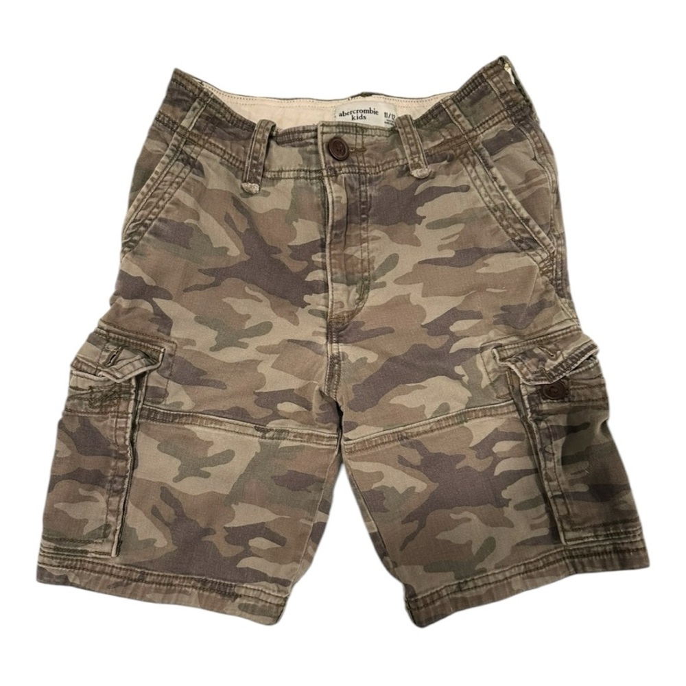 Abercrombie Kids Camo Cargo Shorts size 11/12